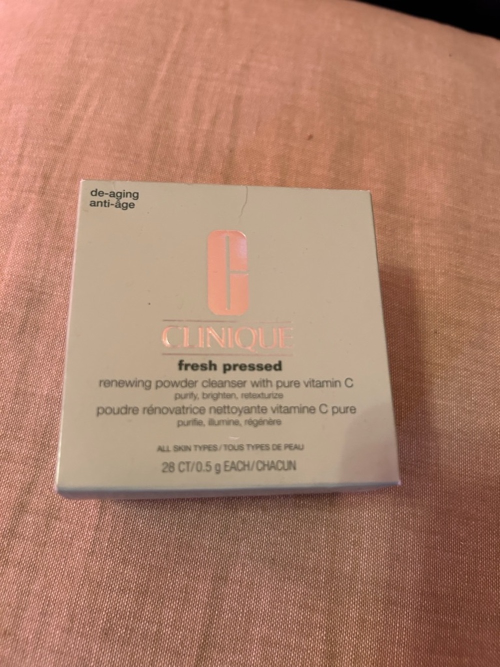 Clinique Fresh Pressed Powder Cleanser With Vitamin C